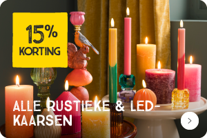 Alle rustieke en led-kaarsen