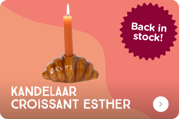 Kandelaar croissant Esther