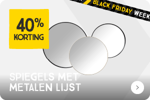spiegel metalen lijst