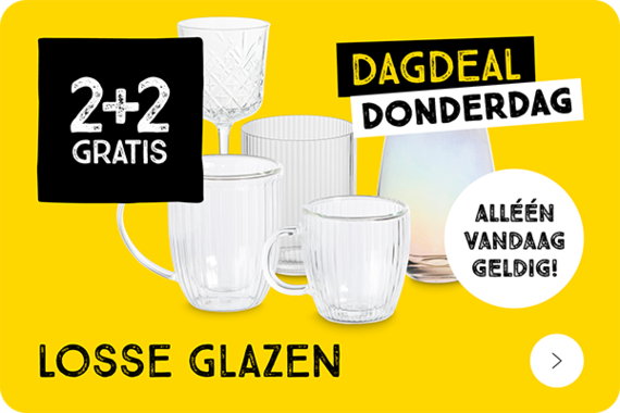 Dagdeal glazen