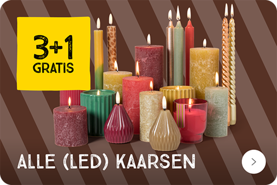 Alle (led) kaars