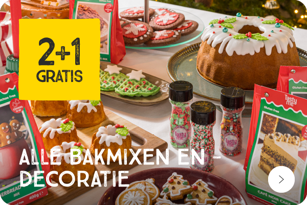 Alle bakmixen en -decoratie
