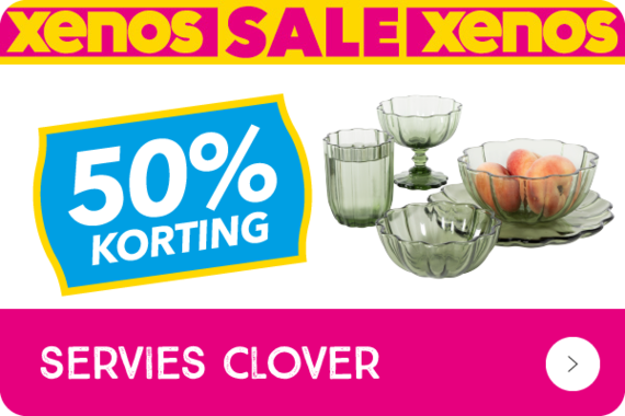 Sale servies clover