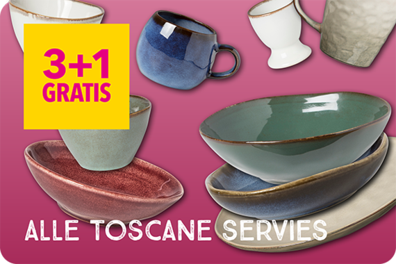 Alle toscane servies