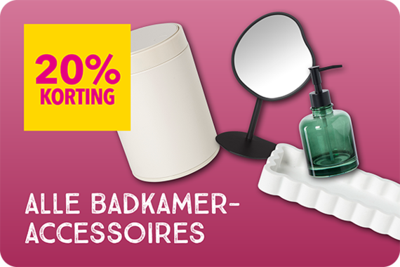 Alle badkameraccessoires