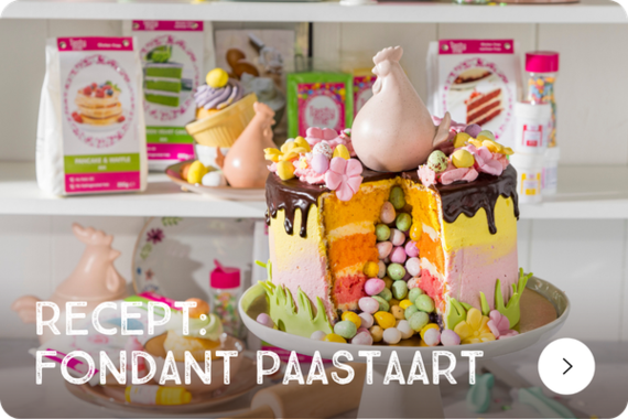 Recept fondant paastaart