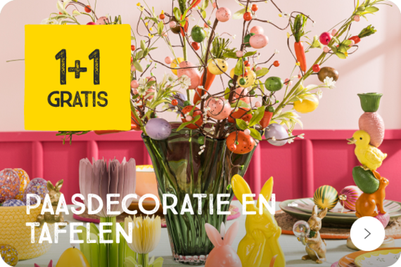 Paasdecoratie en -tafelen
