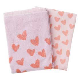 Theedoek hartjes