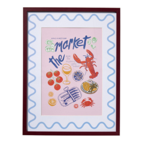 Lijst met poster market