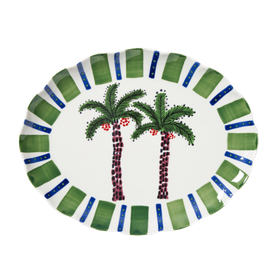 Serveerbord palmboom