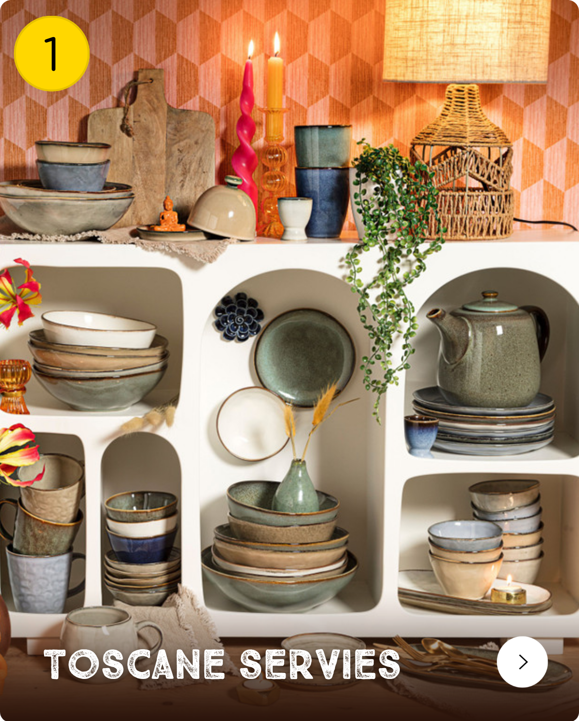 Toscane servies