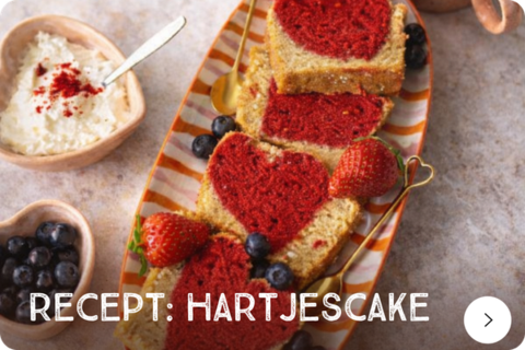 Recept hartjes cake