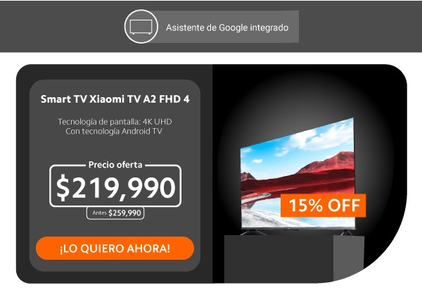 Smart TV Xiaomi TV A2 FH2 4