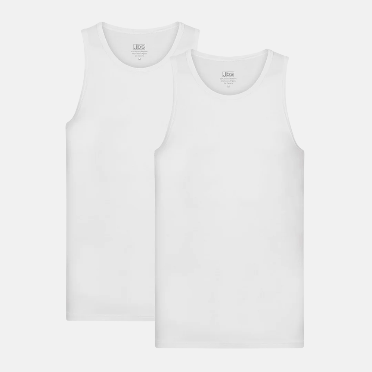 Image of 2 hvide bambus tank top