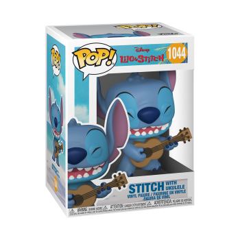 FUNKO POP! Vinyylihahmo Lilo & Stitch, Stitch ja ukulele, 10,2 cm