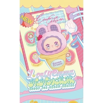 LOVELY EMMA Yllätys pehmoavaimenperä - Scoop Ice Cream Series