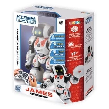 XTREM BOTS Vakoojarobotti James