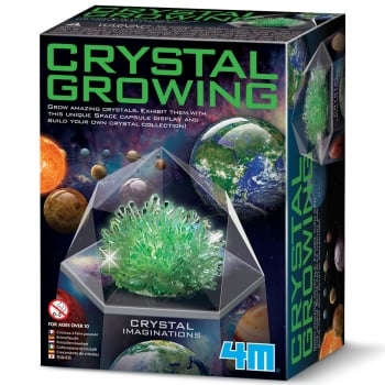 4M Chrystal Growing Vihreät kristallit
