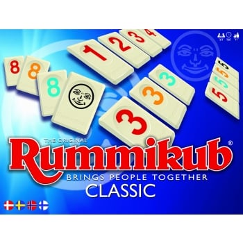 ASMODEE lautapeli Rummikub (suomen- ja ruotsinkielinen)