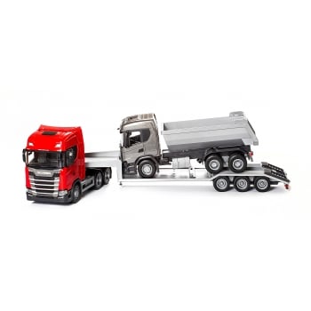 EMEK Scania lavetti & maansiirtoauto 1:25, 99 cm