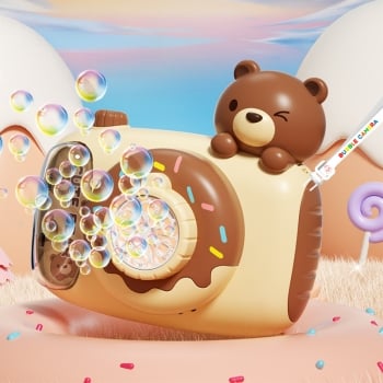 Saippuakuplakamera Nalle