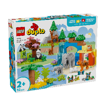 LEGO DUPLO Town 3-in-1 luonnoneläinperheet 10446