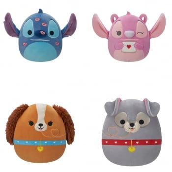 SQUISHMALLOWS DISNEY Pehmolelu Ystävänpäivä, 20 cm