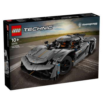 LEGO Technic Harmaa hyperauto Koenigsegg Jesko Absolut 42173