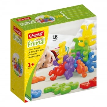 QUERCETTI Animal Mix – eläinten lajittelu- ja leikkisetti