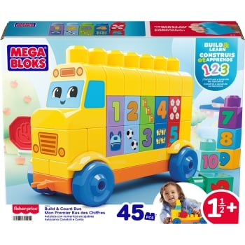 MEGA BLOKS Build & Count Bussi