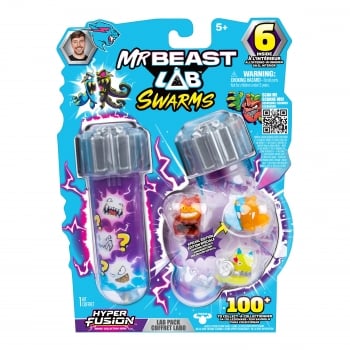 MRBEAST LAB Swarms-hahmot koeputkessa, 6 kpl