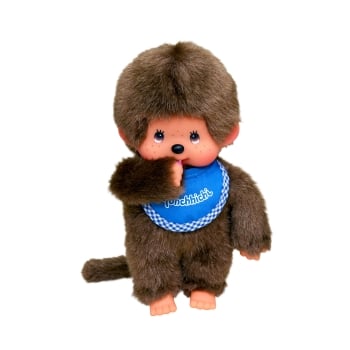 MONCHHICHI Pehmolelu -poika, Classic, sininen 20 cm