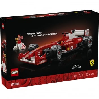 LEGO Icons Ferrari F2004 ja Michael Schumacher 11375
