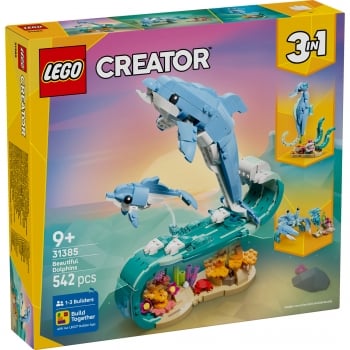 LEGO Creator Merieläimet: Söpöt delfiinit 31385