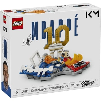 LEGO Editions Football Kylian Mbappé – jalkapallon tähtihetket 43013