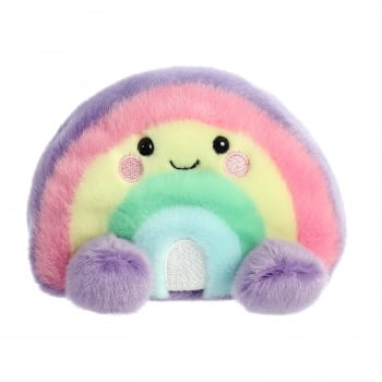 AURORA Palm Pals pehmolelu sateenkaari, 7 cm