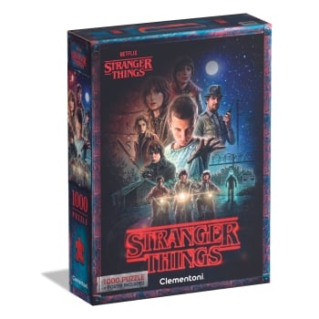 CLEMENTONI STRANGER THINGS s01 palapeli 1000 kpl kompakti 2025