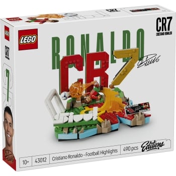 LEGO Editions Football Cristiano Ronaldo – jalkapallon tähtihetket 43012