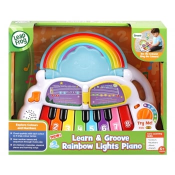 VTECH Piano Sateenkaaren valot (englanninkielinen)