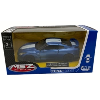 MSZ Metallinen pienoismalli Nissan GT-R (R35), skaala 1:42