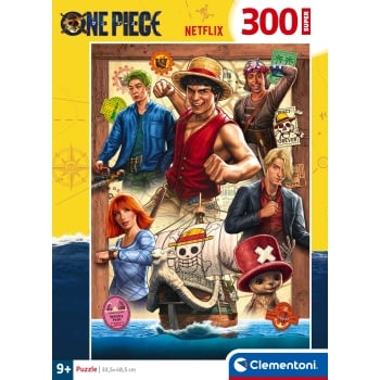 CLEMENTONI ONE PIECE palapeli 300 kpl