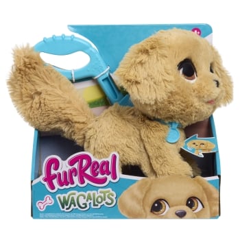 FURREAL Wag-a-Lots Interaktiivinen pehmolelu, kultainennoutaja, 20 cm