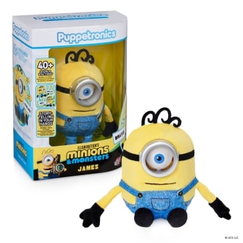 REAL FX MINIONS Palm Puppetronic interaktiivinen lelu - James
