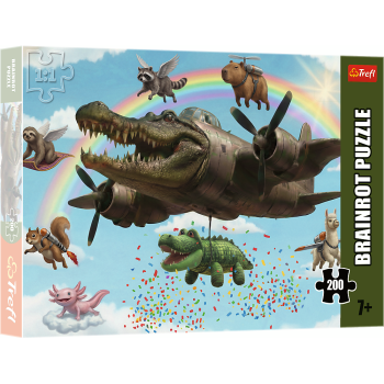 TREFL BRAINROT Palapeli Bombardino Crocodilo, 200 palaa
