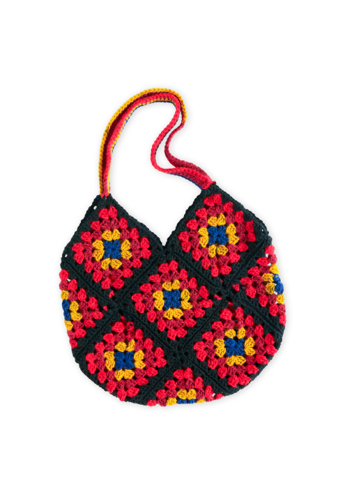 In The Bag Granny Crochet Tote