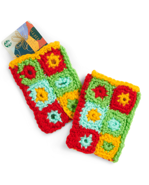 Crochet Granny Gift Card Sleeve Pattern