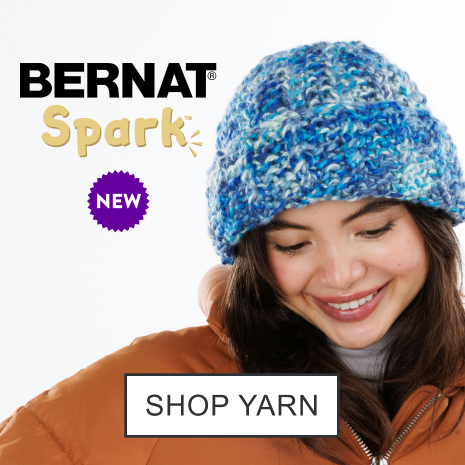 NEW Bernat Sparks Yarn