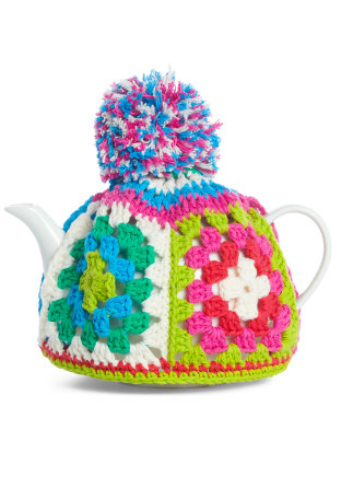 Crochet Granny Teapot Cover