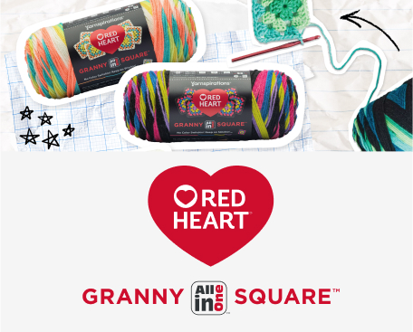 Shop Red Heart All In One Granny Square