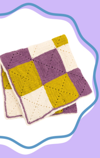 Crochet Block Party Blanket Pattern